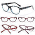 Fashion Glasses Men Women Reading Anti Blue Eye Protection Eyeglasses Hyperopia Transparent Optical Eyewear With Diopter For Women And Men +1.0~+ 4.0