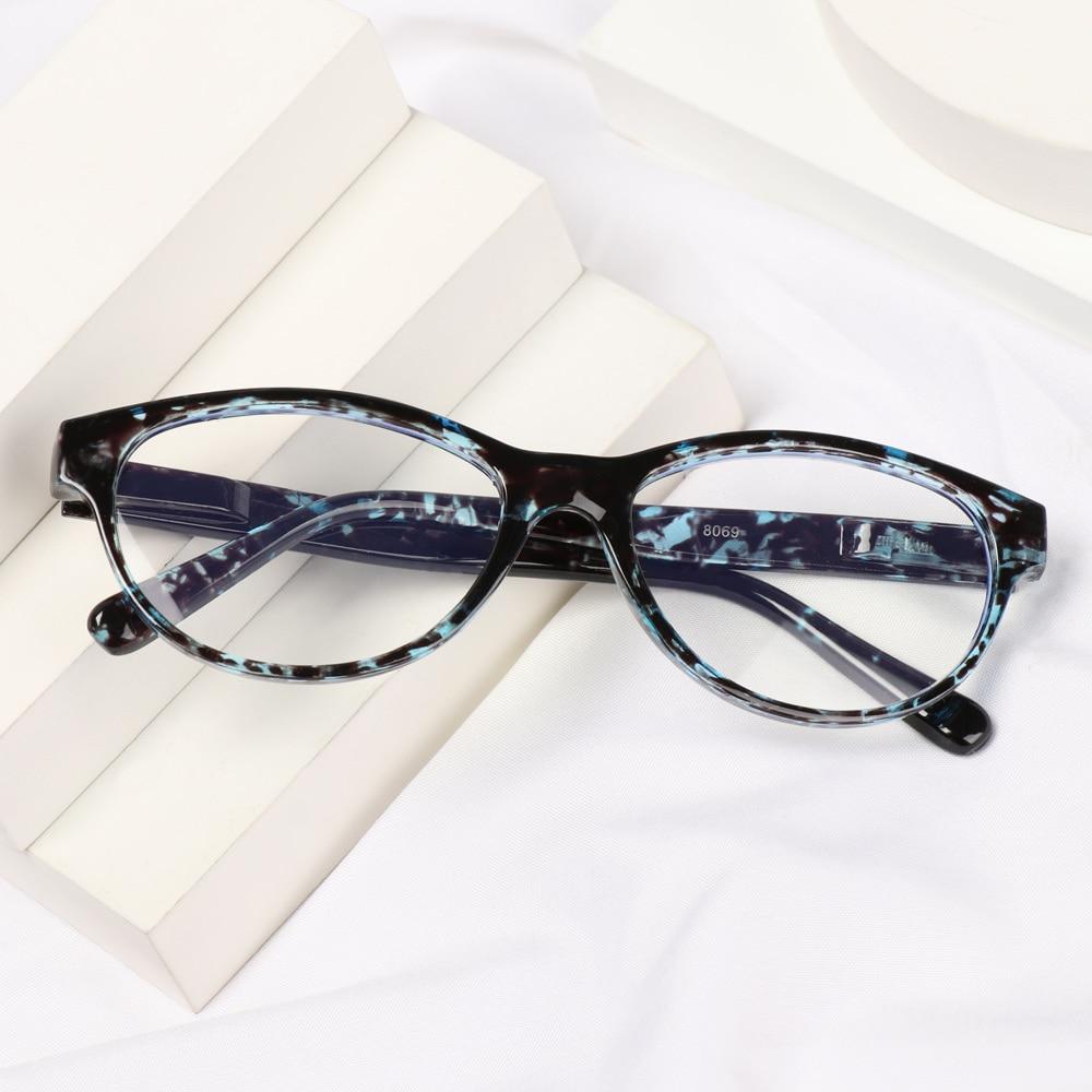 Fashion Glasses Men Women Reading Anti Blue Eye Protection Eyeglasses Hyperopia Transparent Optical Eyewear With Diopter For Women And Men +1.0~+ 4.0