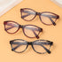 Fashion Glasses Men Women Reading Anti Blue Eye Protection Eyeglasses Hyperopia Transparent Optical Eyewear With Diopter For Women And Men +1.0~+ 4.0