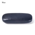 Fashion Leather Eye Glasses Hard Shell Protector Case Women Men Sunglasses Cover Reading Eyewear Case Spectacles Container Clamshell Eyeglasses Case Portable Glasses Protection Case