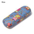 Fashion Leather Eye Glasses Hard Shell Protector Case Women Men Sunglasses Cover Reading Eyewear Case Spectacles Container Clamshell Eyeglasses Case Portable Glasses Protection Case