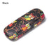 Fashion Leather Eye Glasses Hard Shell Protector Case Women Men Sunglasses Cover Reading Eyewear Case Spectacles Container Clamshell Eyeglasses Case Portable Glasses Protection Case