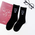 Fashion Letter Socks Unisex Hip-hop Street Sports Crew Black White Hipster Popular Skateboard Cotton Socks Running Cycling Cute Socks Unisex Socks For Men And Women