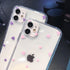 Fashion Love Heart Transparent Soft Phone Case For iPhone 11 13 14 Pro MAX X XS XR 12 Mini 7 8 plus Aesthetic Transparent Cute Love Heart Case Full Camera Protection Soft Silicone Shockproof Case for iPhone