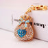 Fashion Lucky Bag Money Crystal Keychain Girl Bag Pendant Car Pendant Creative Small Gift Rhinestone Heart Shaped Sparkling Crystal Rhinestones Key Chain Creative Gifts Accessories