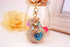 Fashion Lucky Bag Money Crystal Keychain Girl Bag Pendant Car Pendant Creative Small Gift Rhinestone Heart Shaped Sparkling Crystal Rhinestones Key Chain Creative Gifts Accessories