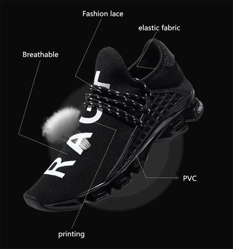 Fashion Men's Walking Sneakers Breathable Running Sports Outdoor Cushioning Sneakers Running Elegant Soft Comfortable Athletic Running Sneakers