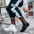 Fashion Men Street Wear Cool Cotton Socks Harajuku Funny Socks Trendy Women Long Socks Crew Socks White Hip Hop Socks Basketball Running Cycling Socks For Men And Women