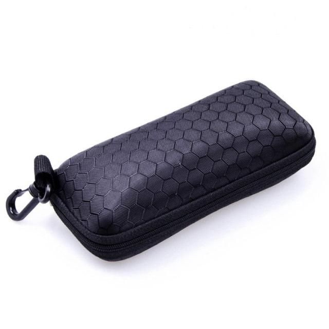 Fashion Men Women Portable Glasses Case Magnetic Leather Fold-able Sunglasses Eyeglass Holder Eyewear Portable Eyeglass Case Eyeglasses Bag For Reading Glasses Spectacles And Small Sunglasses