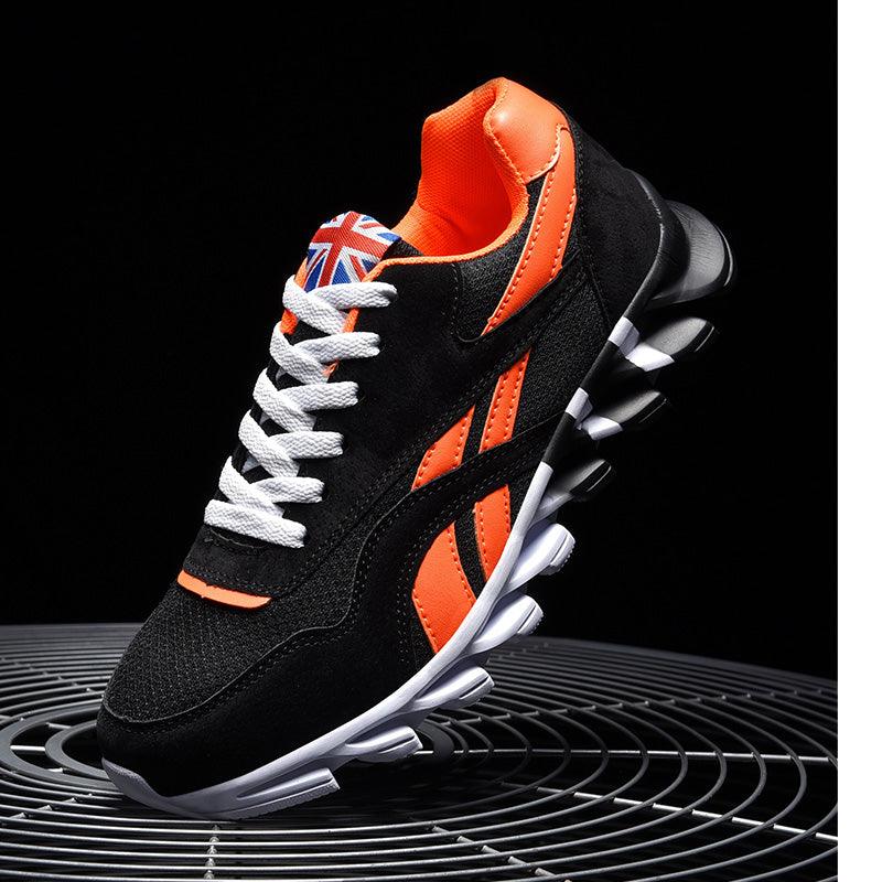 Fashion Mens Running Light Breathable Shoes New Style Mens Sneakers Light Weight Running Elegant Soft Sneakers Comfortable Athletic Running Sneakers