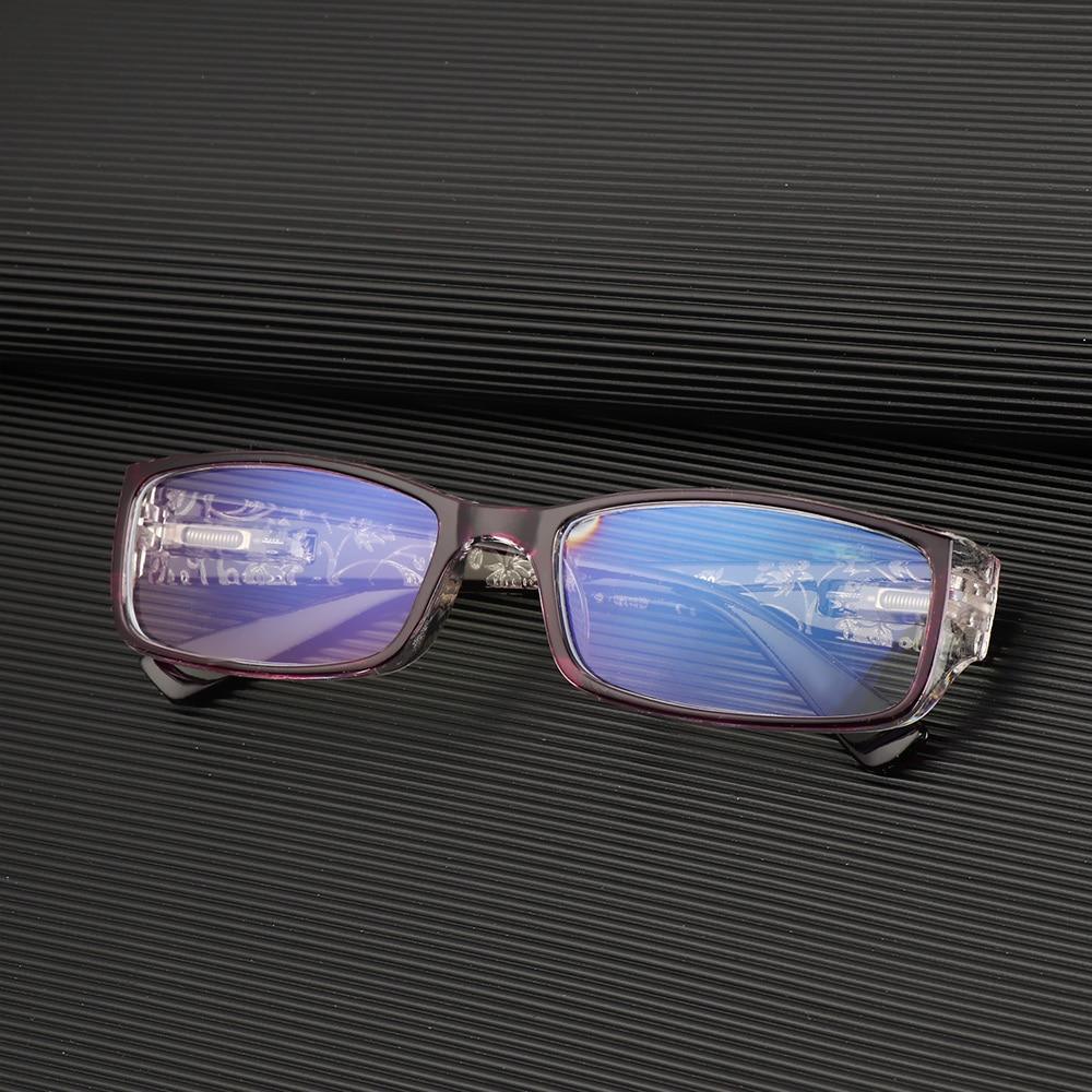 Fashion Print Reading Glasses Women Men Anti Blue Light Glasses Computer Goggles Eye Protection For Men And Women  Portable High-definition  Lens Retro Magnifier Eyewear Diopter +1.0~+4.0