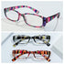 Fashion Print Reading Glasses Women Men Anti Blue Light Glasses Computer Goggles Eye Protection For Men And Women  Portable High-definition  Lens Retro Magnifier Eyewear Diopter +1.0~+4.0