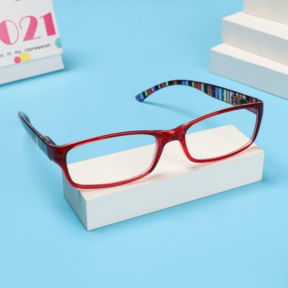 Fashion Print Reading Glasses Women Men Anti Blue Light Glasses Computer Goggles Eye Protection For Men And Women  Portable High-definition  Lens Retro Magnifier Eyewear Diopter +1.0~+4.0