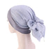 Fashion Printed Flowers Soft Beanie Turban Hat Inner Hijabs Cap Muslim Head Scarf Turban Bonnet Ladies Wrap Under Hijab Caps For Women