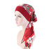 Fashion Printed Flowers Soft Beanie Turban Hat Inner Hijabs Cap Muslim Head Scarf Turban Bonnet Ladies Wrap Under Hijab Caps For Women