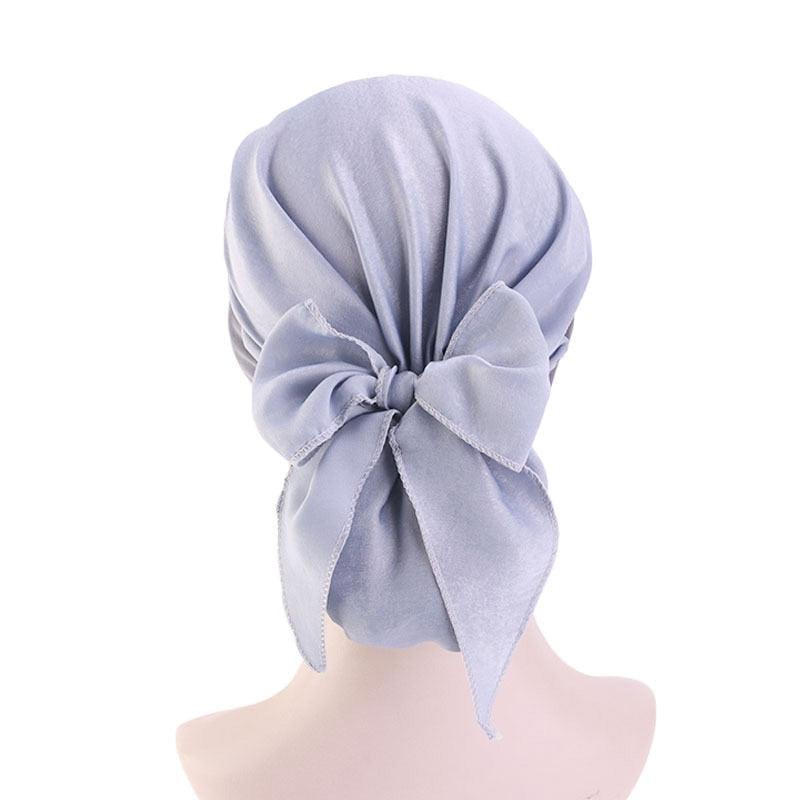 Fashion Printed Flowers Soft Beanie Turban Hat Inner Hijabs Cap Muslim Head Scarf Turban Bonnet Ladies Wrap Under Hijab Caps For Women