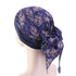 Fashion Printed Flowers Soft Beanie Turban Hat Inner Hijabs Cap Muslim Head Scarf Turban Bonnet Ladies Wrap Under Hijab Caps For Women