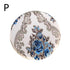 Fashion Printed Round Chair Cover Bar Stool Cover Elastic Stretchy Seat Cover Chair Protector Home Chair Slipcover Stretch Round Bar Stool Covers Washable Stool Cushion Slipcover Elastic Bar Chair Covers