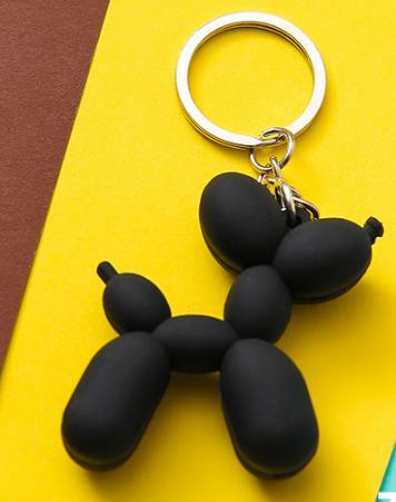 Fashion PU Leather Punk French Bulldog Keychain Cute French Bulldog Key Pendant School Bag Handbag Car Keychain Pendant Dog Keychains For Women Bag Pendant Jewelry Trinket Men's Car Key Ring Key Chain