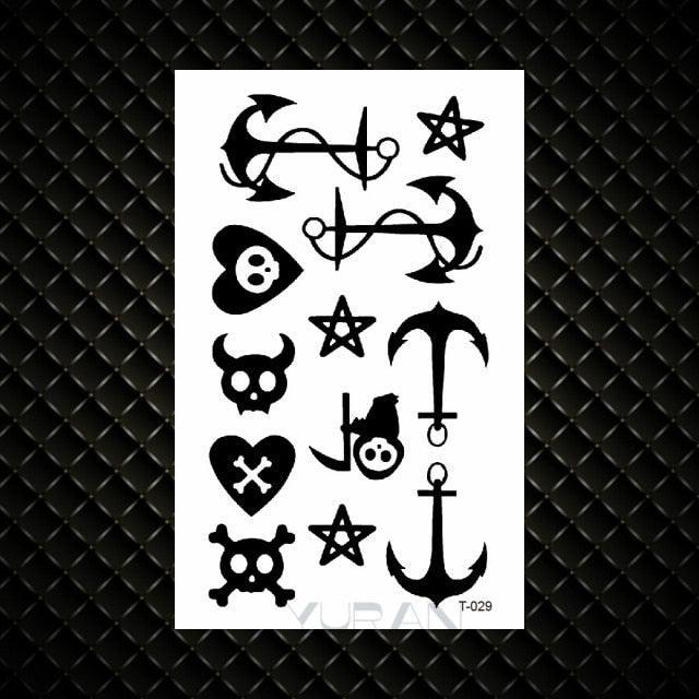 Fashion Small Sexy Black Temporary Waterproof Tattoo Cute Star Heart Tattoos Sticker Body Finger Tattoo For Kids Womens - STEVVEX Beauty - 103, Arm Tattoo, Back Tattoo, Beauty, Black Tattoos, Body Tattoo, Boys Tattoo, Children Tattoo, Different Tattoo, Elegant, Fashion Tattoo, Girls Tattoo, Leg Tattoo, Luxury Tattoo, Make up Tattoo, Small Tattoo, Stylish Tattoo, Tattoo, Waterproof Tattoo, Women Tattoo - Stevvex.com