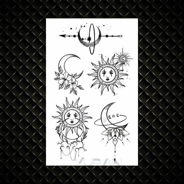 Fashion Small Sexy Black Temporary Waterproof Tattoo Cute Star Heart Tattoos Sticker Body Finger Tattoo For Kids Womens - STEVVEX Beauty - 103, Arm Tattoo, Back Tattoo, Beauty, Black Tattoos, Body Tattoo, Boys Tattoo, Children Tattoo, Different Tattoo, Elegant, Fashion Tattoo, Girls Tattoo, Leg Tattoo, Luxury Tattoo, Make up Tattoo, Small Tattoo, Stylish Tattoo, Tattoo, Waterproof Tattoo, Women Tattoo - Stevvex.com