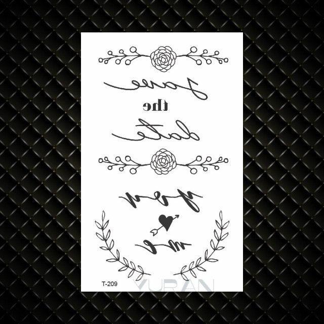 Fashion Small Sexy Black Temporary Waterproof Tattoo Cute Star Heart Tattoos Sticker Body Finger Tattoo For Kids Womens - STEVVEX Beauty - 103, Arm Tattoo, Back Tattoo, Beauty, Black Tattoos, Body Tattoo, Boys Tattoo, Children Tattoo, Different Tattoo, Elegant, Fashion Tattoo, Girls Tattoo, Leg Tattoo, Luxury Tattoo, Make up Tattoo, Small Tattoo, Stylish Tattoo, Tattoo, Waterproof Tattoo, Women Tattoo - Stevvex.com