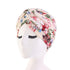 Fashion Soft Cotton Print Inner Headdress Lightweight Turban Elegant Bonnet Hijab Caps Arab Wrap Hijab Headscarf Hat For Woman