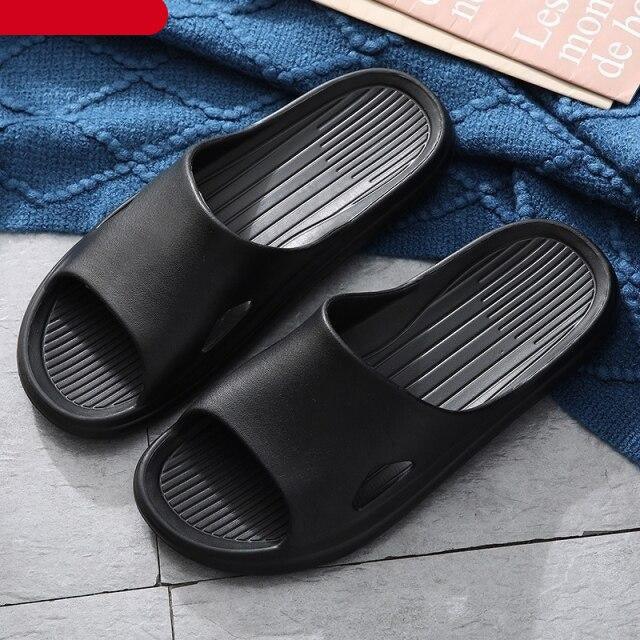 Fashion Summer Women's Flip-Flops Slippers Shoes For Women Open Toe Clear Women Outdoor Flat Beach Slides Soft Lightweight Sandals For Women Anti Slip Casual Slippers Shower Beach Pool Bathroom Flat Slides Shoes