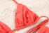 Fashion Swimwear Women Bikini Sets Women Lace Up Two Piece String Bikinis Beach Swimsuit Triangle Bathing Suit Side Tie Swimwear String Swimming Suit For Women Bathing Suit Micro Halter String Triangle Bikini