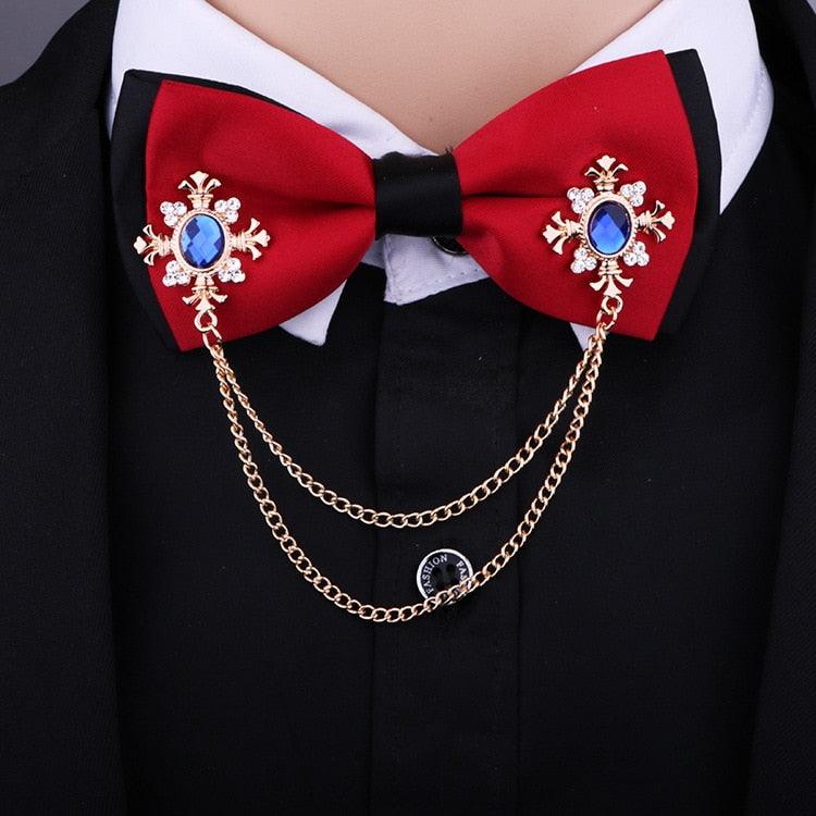 Fashion Tassel Beautiful Chain Brooch Fashion Brooch Women's Shirt Collar Pin Brooches Lapel Pin Buckle Women's Shirt Collar Pins And Brooches Women Accessories Party Brooch Excellent Gift Retro Design Brooches