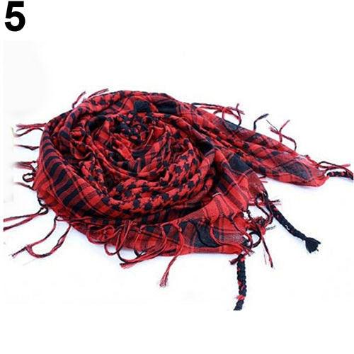 Fashion Unisex Lightweight Military Arab Tactical Desert Army Shemagh Keffiyeh Scarf Outdoor Unisex Army Military Tactical Arab Shemagh Cotton Scarves Hunting Keffiyeh Arabic Muslim Head Wrap Paintball Head Scarf Face Mesh Desert Bandanas