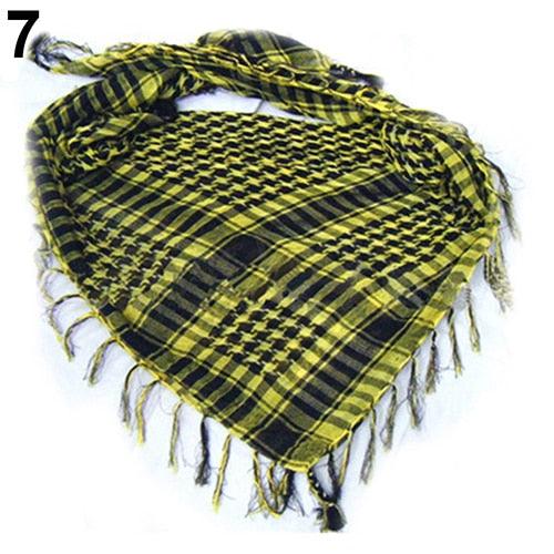 Fashion Unisex Lightweight Military Arab Tactical Desert Army Shemagh Keffiyeh Scarf Outdoor Unisex Army Military Tactical Arab Shemagh Cotton Scarves Hunting Keffiyeh Arabic Muslim Head Wrap Paintball Head Scarf Face Mesh Desert Bandanas