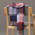 Fashion Winter Casual Classic Soft Plaid Popular Couple Lightweight Tartan Muffler Warm Scarf Cashmere Scarves Shawls Wraps Lightweight Women Warm Lattice Scarves Cashmere Hijab For Women