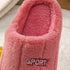 Fashion Winter Home Plush Slippers For Women Couples Non Slip House Shoes Unisex Men Indoor Bedrom House Slippers Cozy Fluff Bedroom Slippers Spa Slippers Closed Toe Design