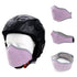 Fashion Winter Thermal Fleece Balaclava Full Face Mask Skiing Hat Bandana Hat Windproof Snowboard Scarves Women Men Helmet Cap Mask Balaclava Ski Mask with Ear Loop Adjustable Windproof Balaclava Half Face Mask Windproof Men Women