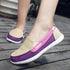 Fashion Women Flat Shoes New Espadrilles Casual Canvas Spring Summer Women Flat Mesh Running Casual Slip On Comfortable Walking Flats Shoes For Womens