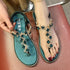 Fashion Women Sandals Luxury Design Beach Sandals Platform Ladies Shoes Light Breathable Rhinestone Sandals Women's Flat Sandals Flip Flop Jeweled Sandals