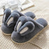 Fashion Women Slippers Winter Warm Fur Shoes Men Couples Cute Rabbit Ears Soft Sole Home Indoor Plush Winter Warm Memory Foam Cotton Home Slippers Soft Plush Fleece Slip On House Slippers