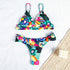 Fashion Women Swimsuit Swimwear Women Two Piece Swimsuit Swimwear Halter String Triangle Bikini Sets Women Two Piece Bathing Suit Bikinis Beachwear Beach Swimwear