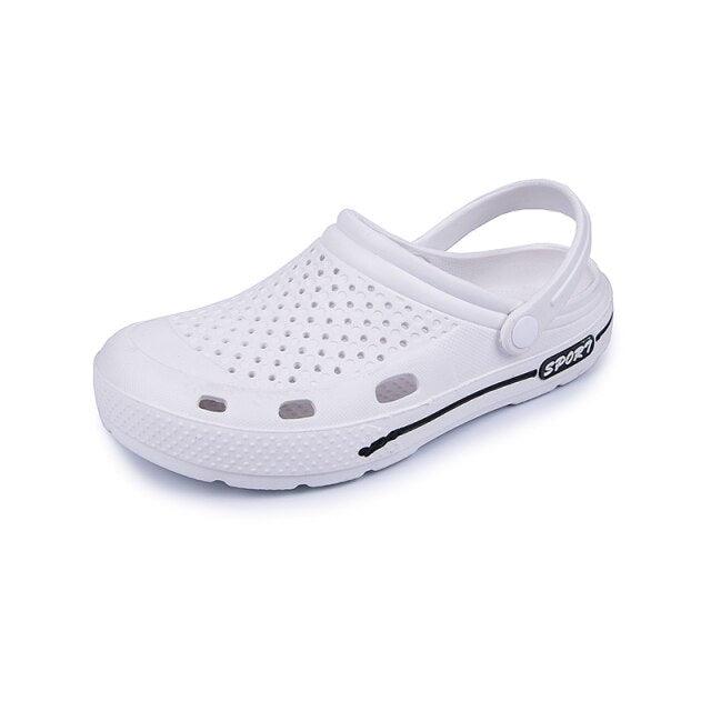 Fashion Womens Mens Garden Shoes Sandal Summer Hole Rubber Clogs Slippers High Quality Garden Sandals Women's Arch Support Clogs Garden Shoes Slip-on Outdoor Beach Slippers