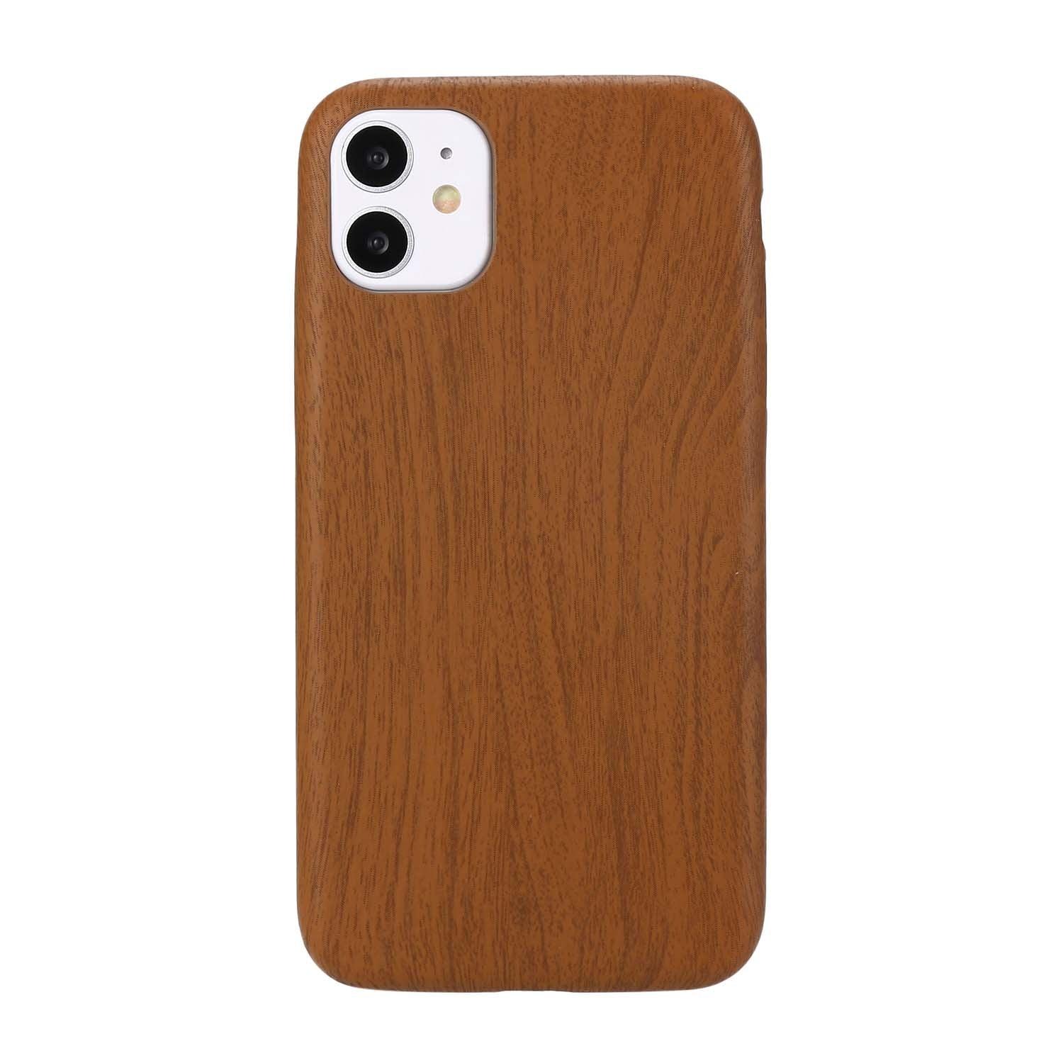 Fashion Wood Like Phone Cases for iPhone 13 12 11 Pro Max Anti Knock Back Cover for iPhone X XR XS Max 7 8 Plus Se Unique & Classy Minimalistic Cover Wireless Charging Compatible Real Wooden Case for iPhone