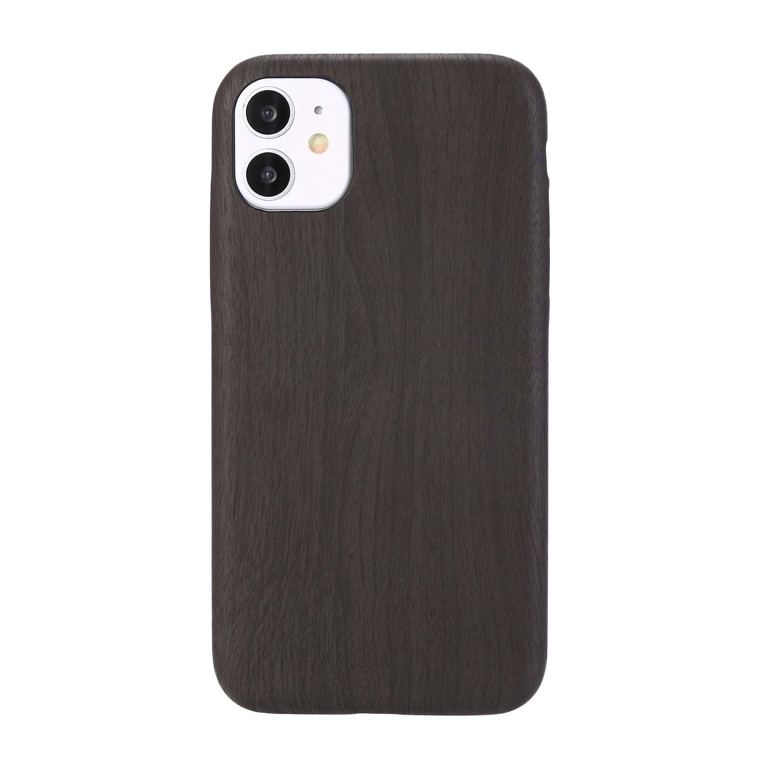 Fashion Wood Like Phone Cases for iPhone 13 12 11 Pro Max Anti Knock Back Cover for iPhone X XR XS Max 7 8 Plus Se Unique & Classy Minimalistic Cover Wireless Charging Compatible Real Wooden Case for iPhone