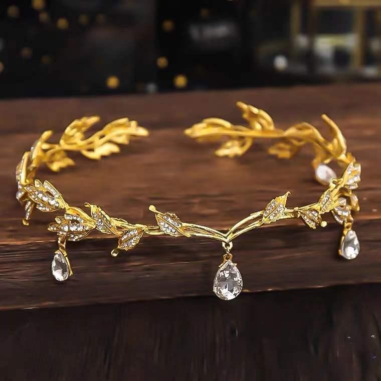 Fashionable Crown The Eyebrows The Heart The Ethnic Style The Forehead, The Oriental Gentle And Elegant Hair Band Headbands Hair Accessories Headdress Jewelry Face Cover With Tassel Chinese Traditional Wedding Hair Accessories