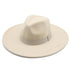 Fashionable Fedora Hats Women New Wide Brim Dress Caps  Women's Fedora Hats Elegant Wide Brim Fedora Hat  Wedding Men Hat Warm Retro Style Belt 56-58cm