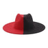 Fashionable Fedora Hats Women New Wide Brim Dress Caps  Women's Fedora Hats Elegant Wide Brim Fedora Hat  Wedding Men Hat Warm Retro Style Belt 56-58cm