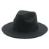 Fashionable Fedora Hats Women New Wide Brim Dress Caps  Women's Fedora Hats Elegant Wide Brim Fedora Hat  Wedding Men Hat Warm Retro Style Belt 56-58cm