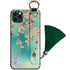 Fashionable Flower Phone Case for iPhone 11 12 13 14 Pro MAX X XS MAX XR 8 7 6 6s Plus X Soft Back Cases Wrist Strap Tassel Cover shockproof Hard Back Cover Slim Full Body Protective Trendy Cute Stylish Phone Case for Women