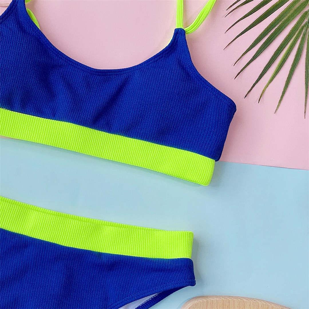 Female High Waist Swimsuit Bikini Sports Swimsuits For Women Two Piece Crop Top Bikini Set High Waist High Cut Bathing Suits Women Swimwear Two-piece Bikini Set Bathing Suit Swimwear