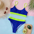 Female High Waist Swimsuit Bikini Sports Swimsuits For Women Two Piece Crop Top Bikini Set High Waist High Cut Bathing Suits Women Swimwear Two-piece Bikini Set Bathing Suit Swimwear