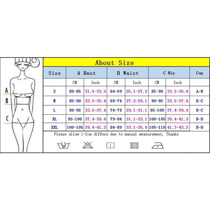 Female Push Up Swimsuit Modern Swimwear For Women Bikinis High Waist Bikini Set Solid Bikini 2 Piece Swimsuit Bathing Suits Women Bathing Suit High Waist Bikini Set Sport Wear Swimming Suit Bikini